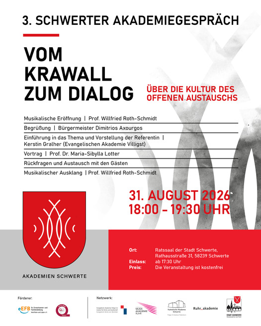 Plakat zur Veranstaltung